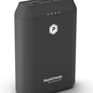 PowerPeak 10000mAh Portable charger {2 USB Charging Ports} - Black