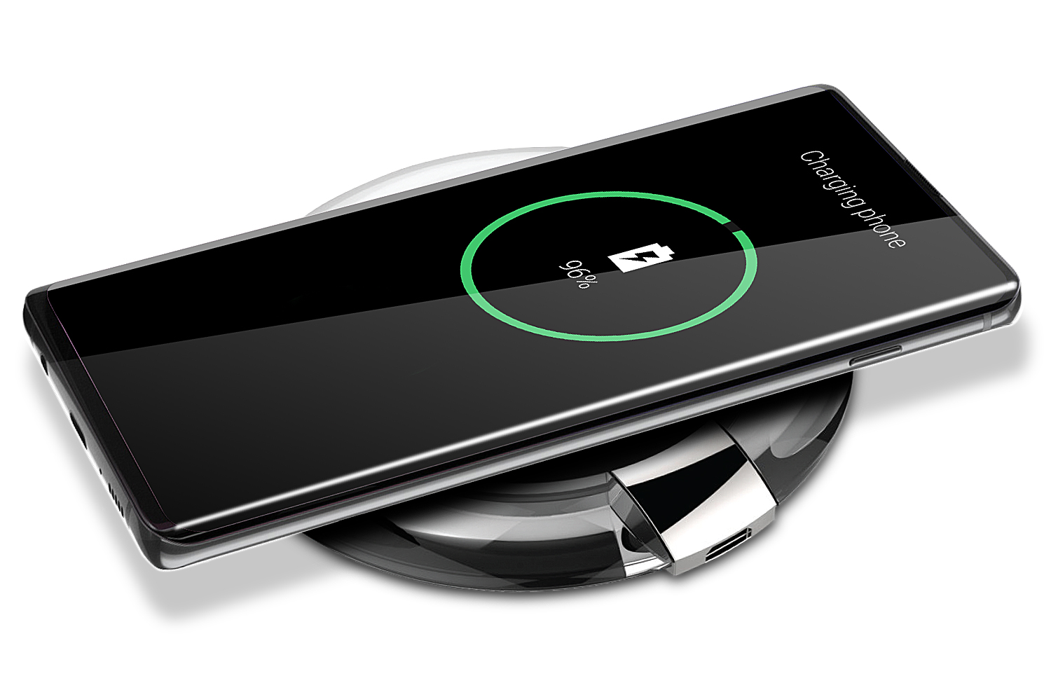 PowerPeak Fast-Charge Wireless Charging Pad (w Cable Only) 15W