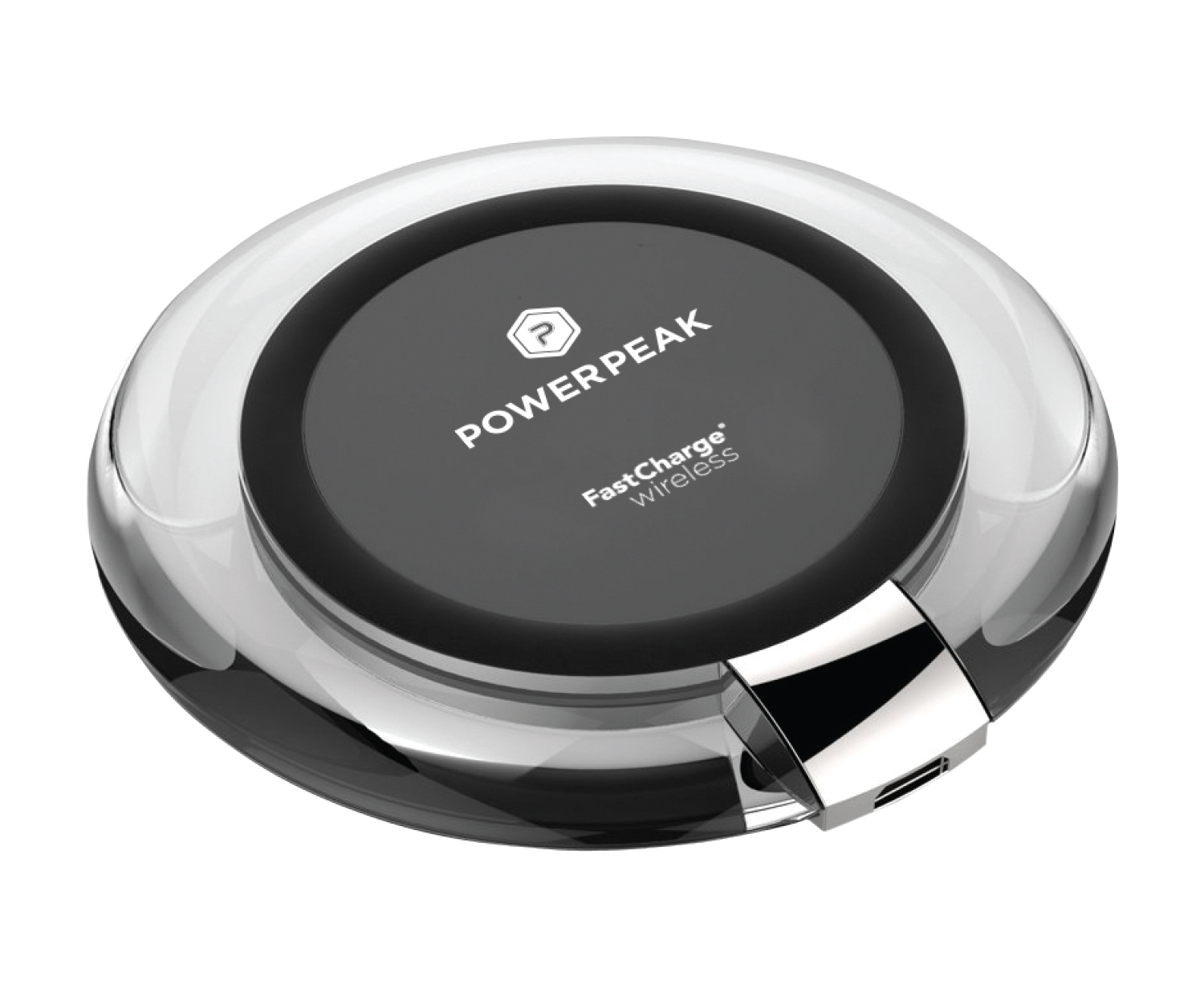PowerPeak Fast-Charge Wireless Charging Pad (w Cable Only) 15W