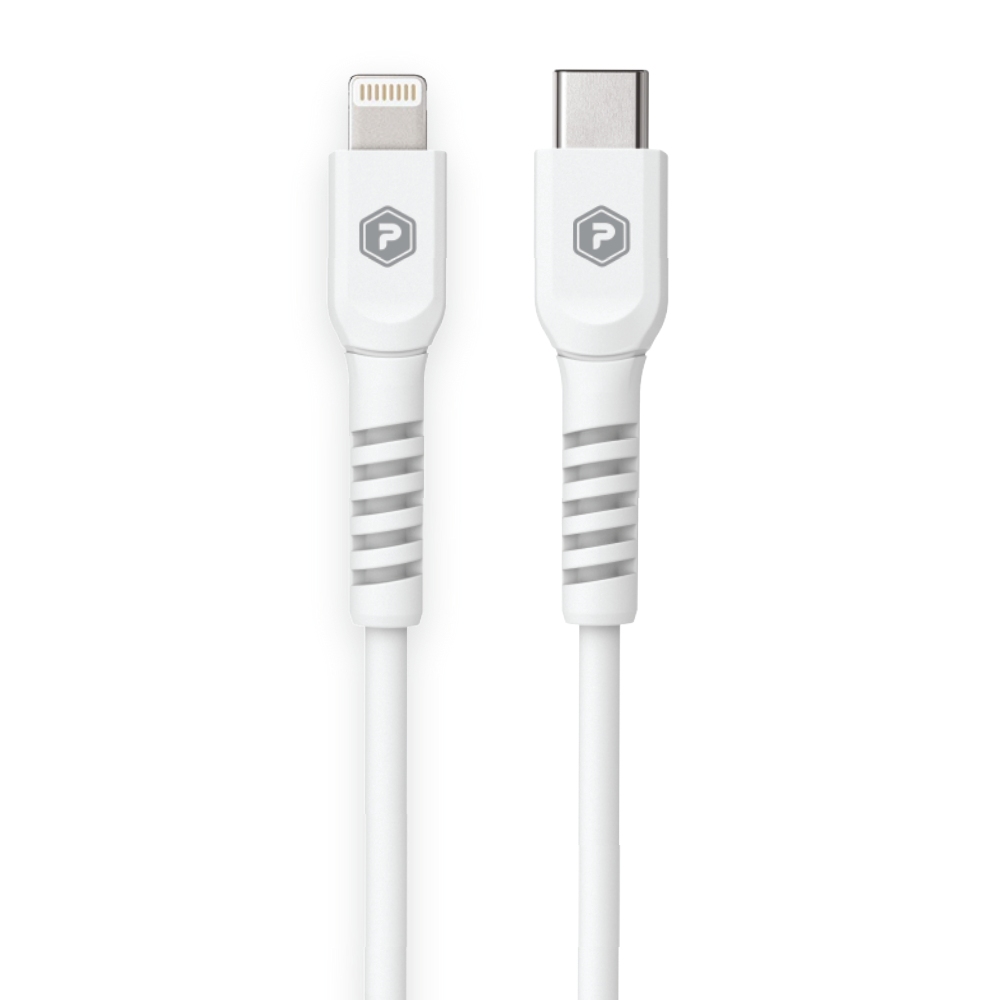 PowerPeak 6ft. USB-C to Lightning Cable -WHITE
