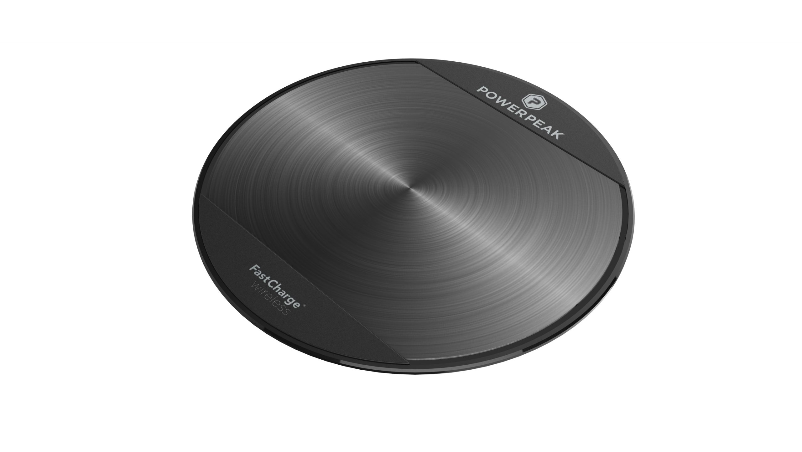 PowerPeak Adaptive Fast Charge Wireless Charging Pad for Qi Compatible  (1.4X Faster)