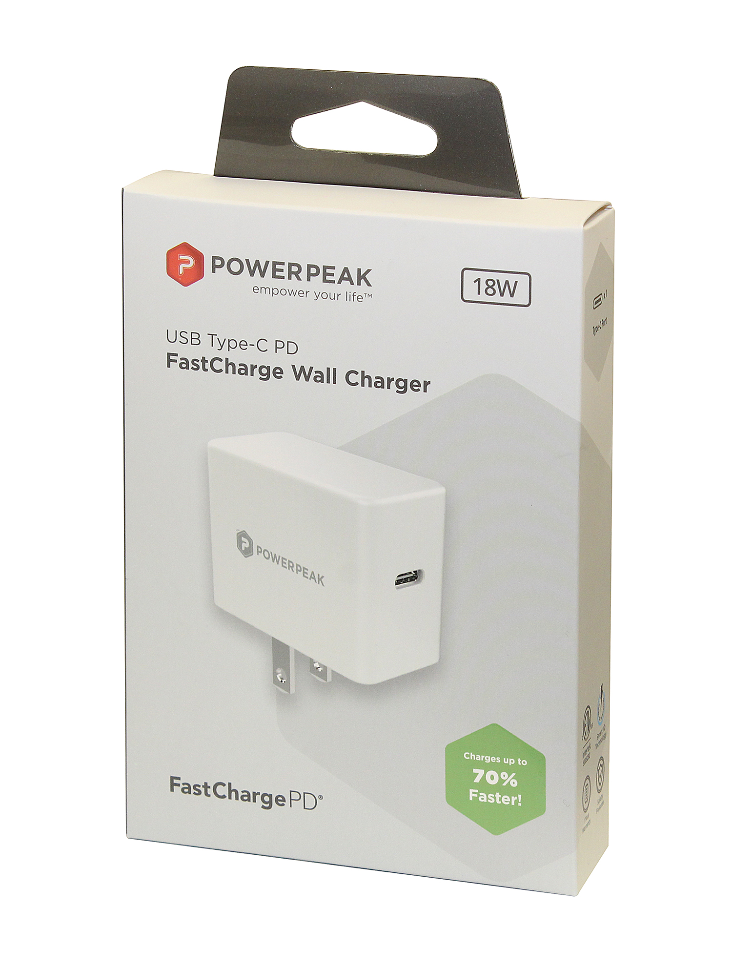 PowerPeak PD Wall charger 18W