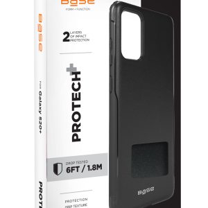 Base Samsung Galaxy s20 Plus - ProTech - Rugged Armor Protective Case Black