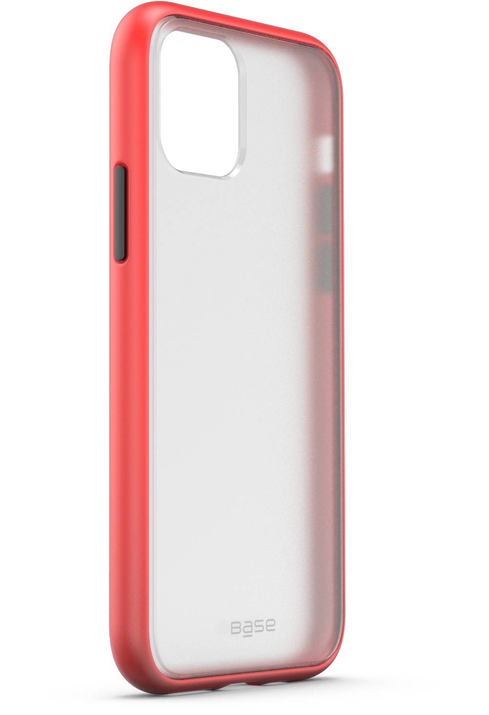 Base iPhone 11 PRO (5.8) -DuoHybrid Reinforced  Protective Case - Clear/Red
