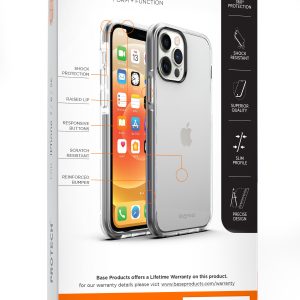 Base Borderline Dual Border Impact Protection for iPhone 12 / iPhone 12 Pro - Gray