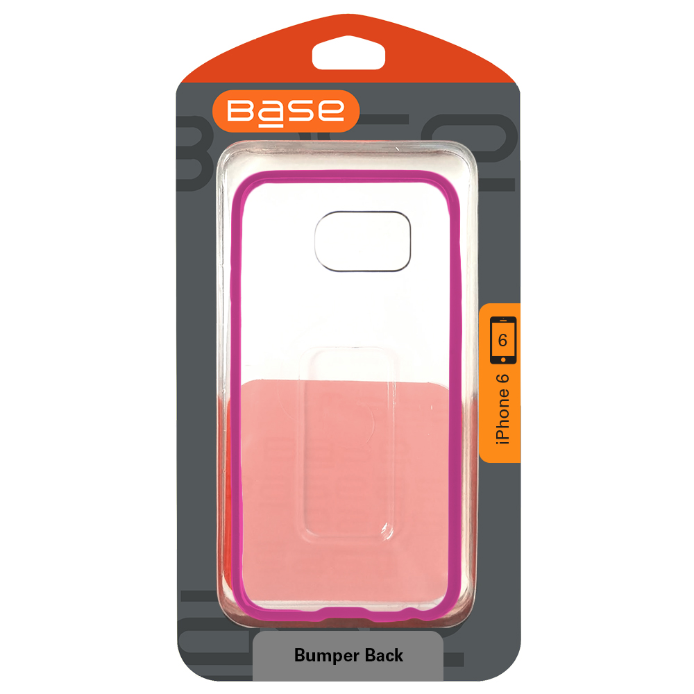 Base Samsung Galaxy S6 Ultra Slim Bumper Back - Pink