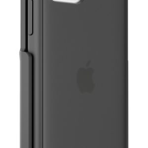 iPhone 12 Pro Max (6.7) - DuoHybrid Reinforced  Protective Case with Holster - Black