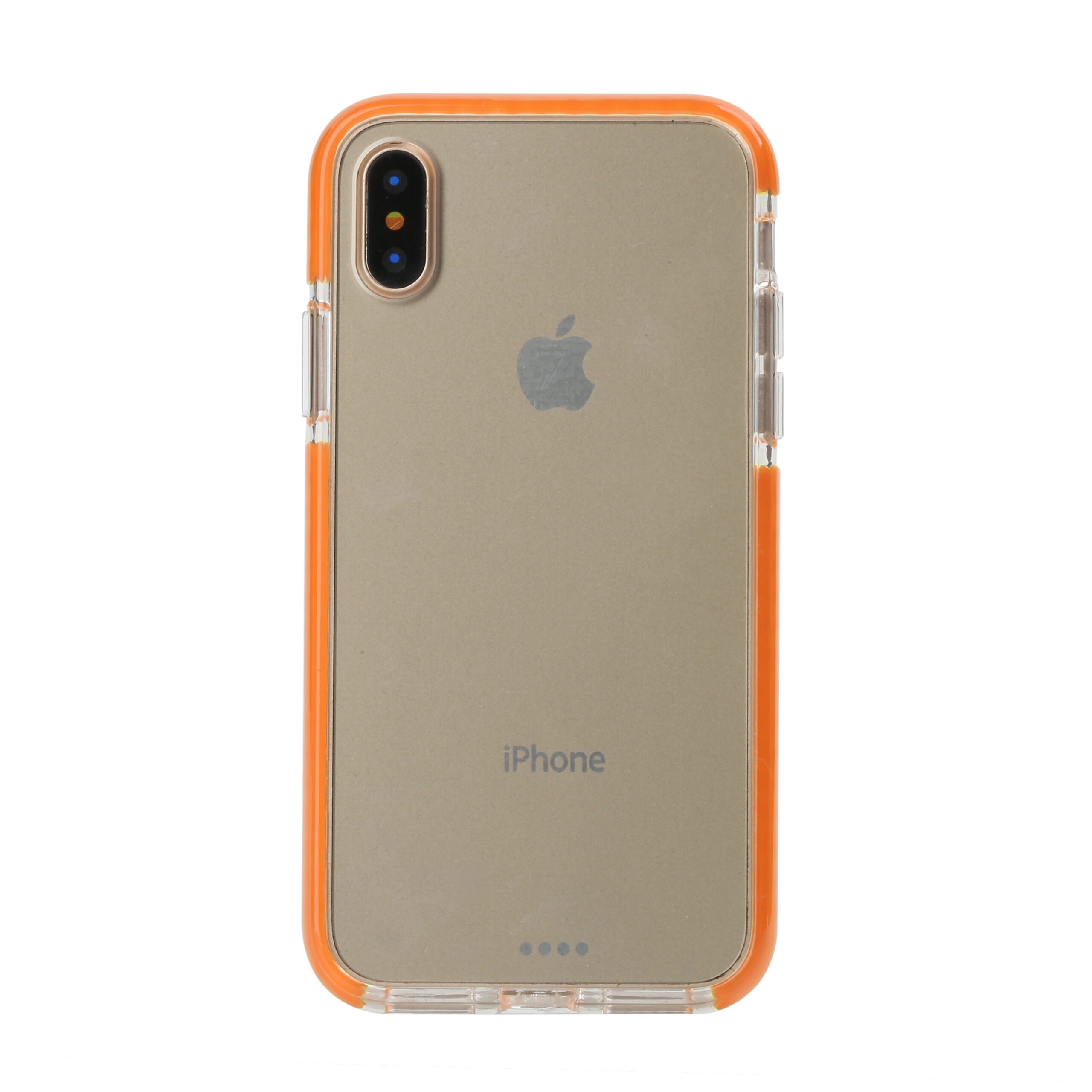 Base BorderLine - Dual Border Impact Protection for iPhone X - Orange