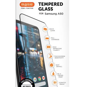 Base Tempered Glass for Samsung A51/A52 {Full Glue}