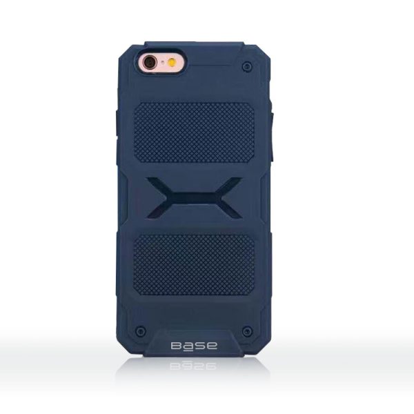 Base ProTech - Rugged Armor Protective Case for iPhone 6 Plus - Blue - BULK NO PACKAGING!