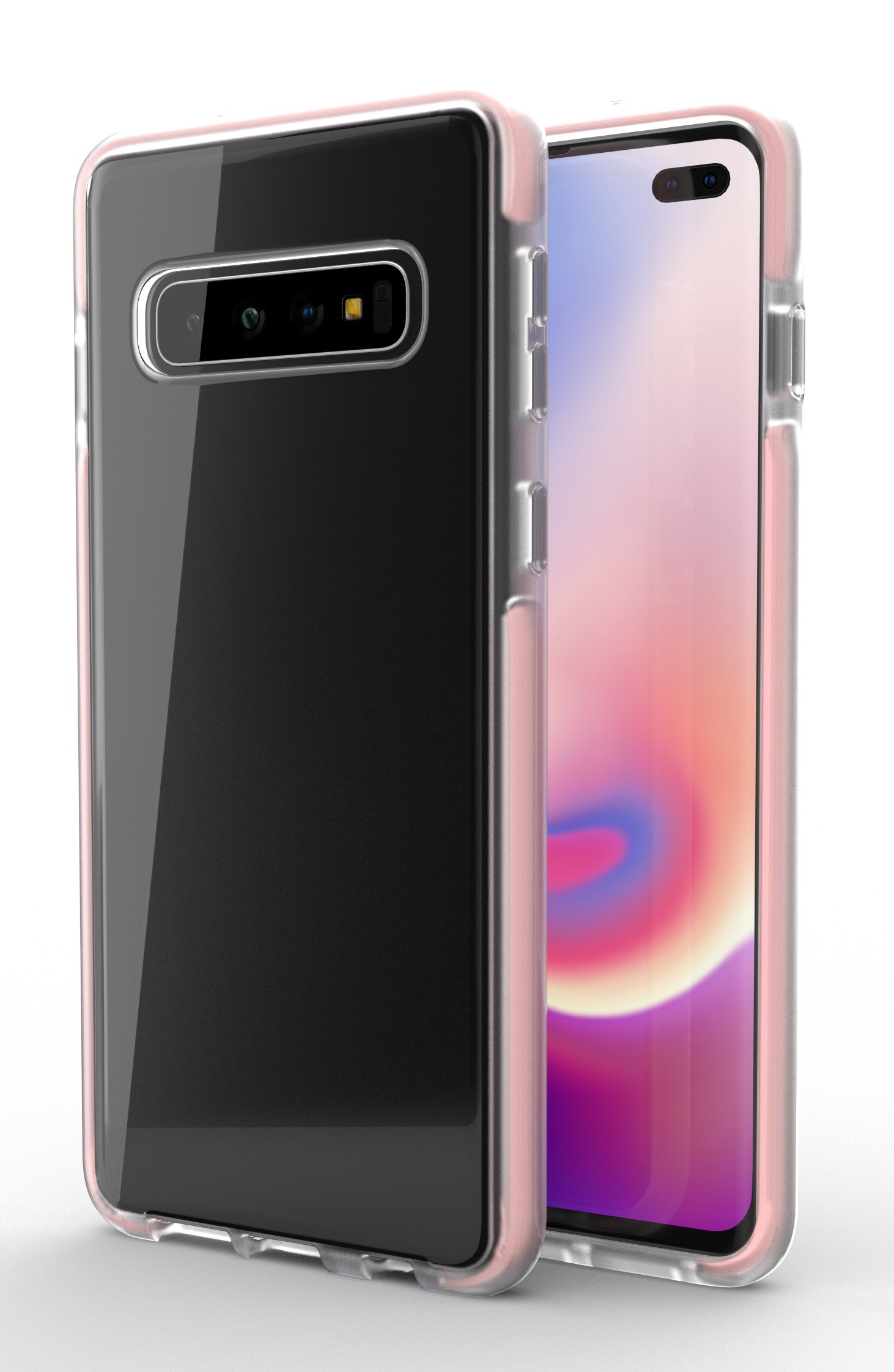 Base BorderLine - Dual Border Impact Protection for Samsung Galaxy S10e - Pink