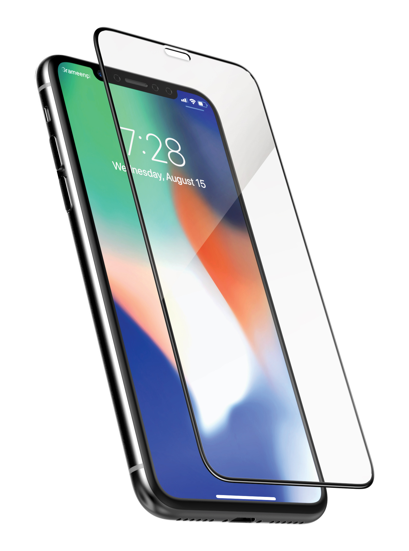 Base Premium Full Coverage Tempered Glass Screen Protector For IPhone X Max
