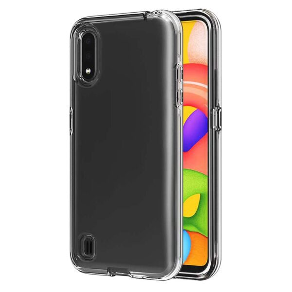 Clear Slim Protective Case for Samsung A01 cell phones