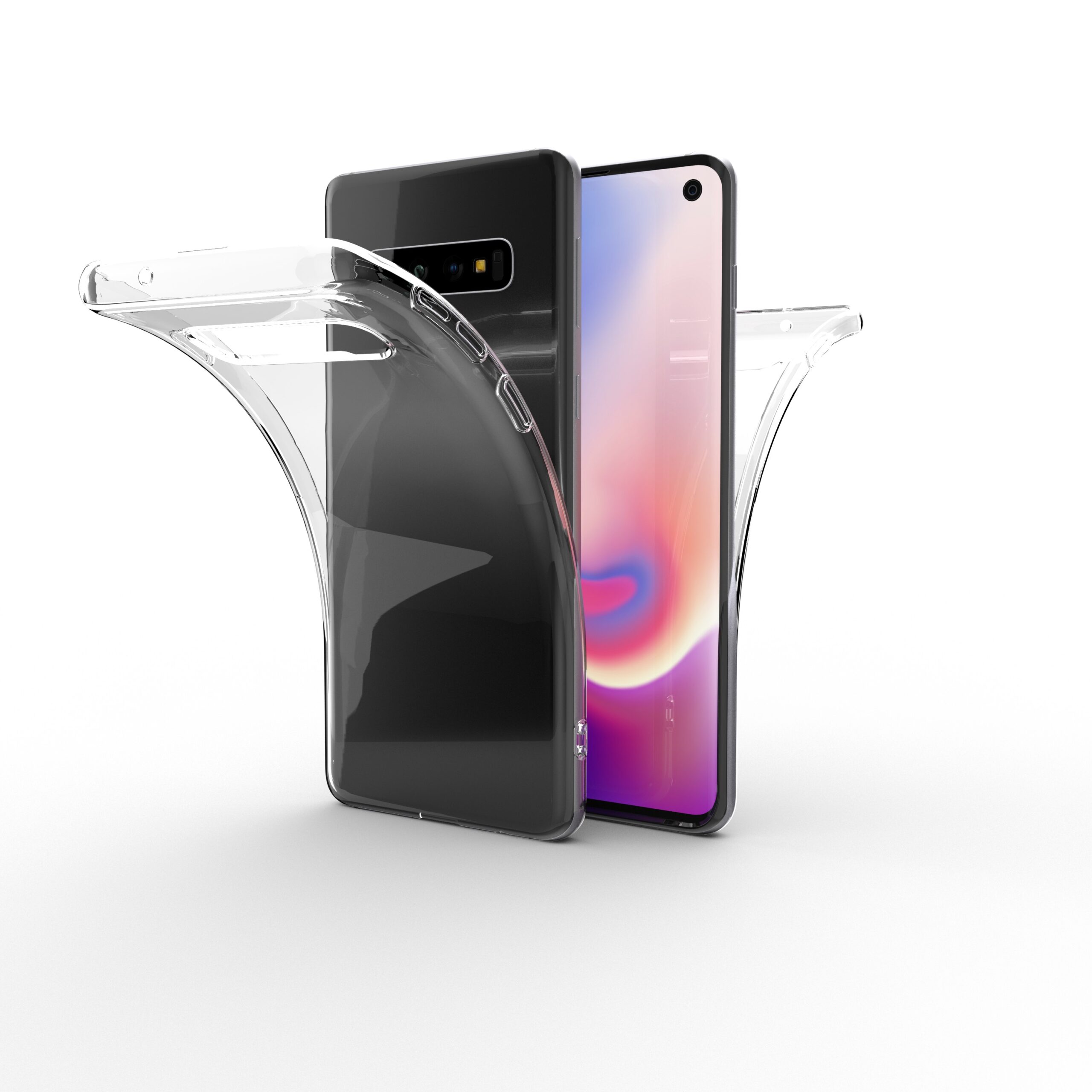 Base b-Air - Crystal Clear Slim Protective Case for Samsung Galaxy S10 Plus