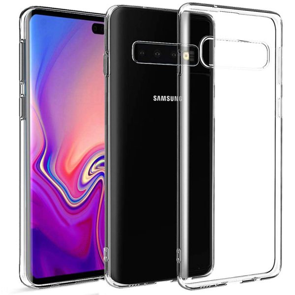 Crystal Clear slim protective case for Samsung Galaxy S10 Plus cell phones