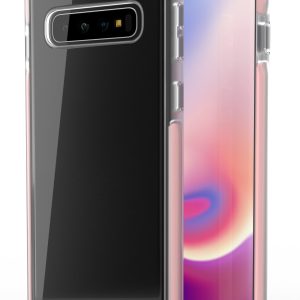 Base BorderLine - Dual Border Impact Protection For Samsung Galaxy S10 - Pink