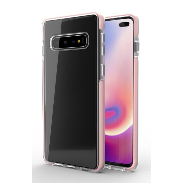Base BorderLine - Dual Border Impact Protection For Samsung Galaxy S10 - Pink