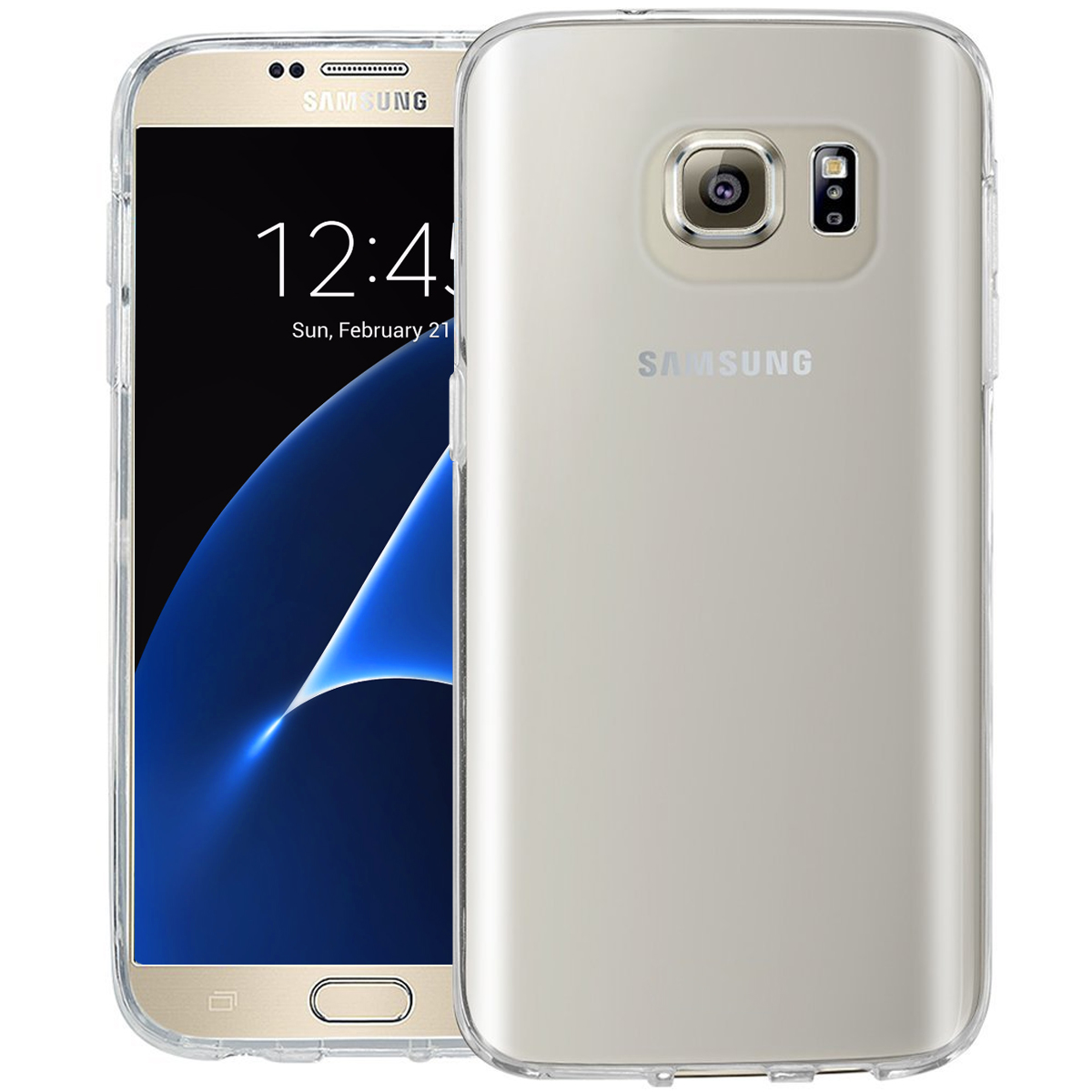 Base High Gloss TPU Case Samsung Galaxy S7 - Clear (OLD VERSION)