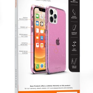 Base Crystalline For iPhone 12 / iPhone 12 Pro - Pink