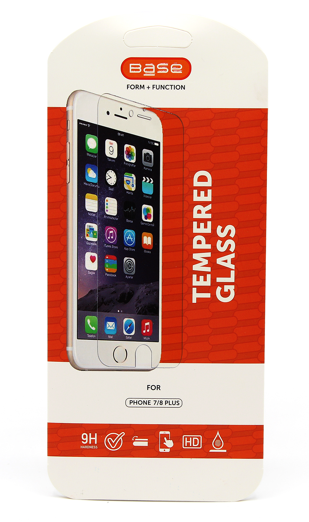 Base Premium Tempered Glass Screen Protector for iPhone 6/7/8 Plus