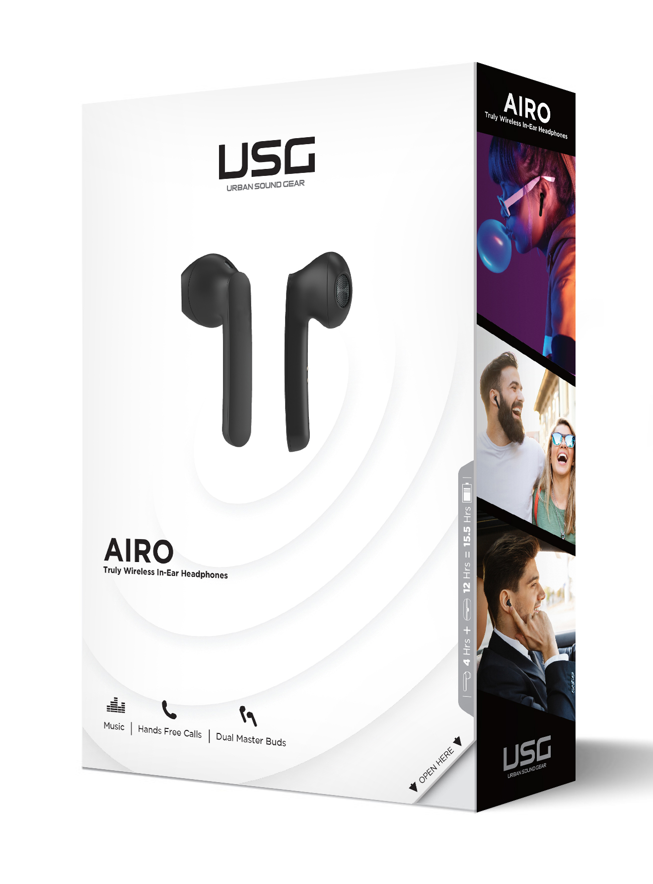 USG Airo True Wireless Bluetooth Earbuds