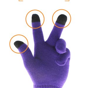 Smart Touch Glove - Purple