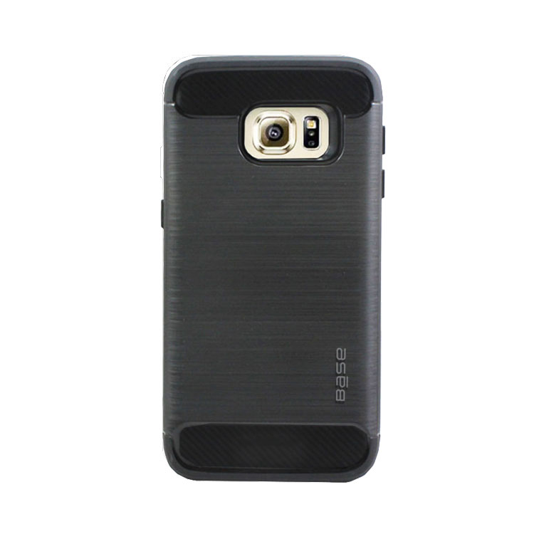 Base ProSlim - Sleek Brushed Protective Case for Samsung Galaxy S7 - Black