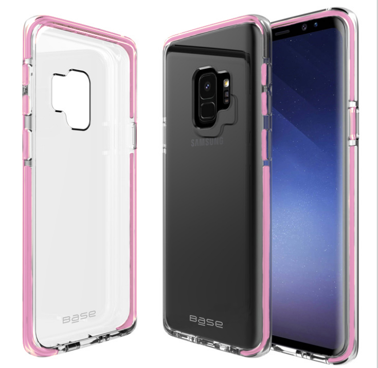 Base BorderLine - Dual Border Impact Protection for Samsung Galaxy S9 - Pink