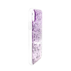 Base CharismaGlimmer - Glimmering Protective Case for iPhone X - Purple