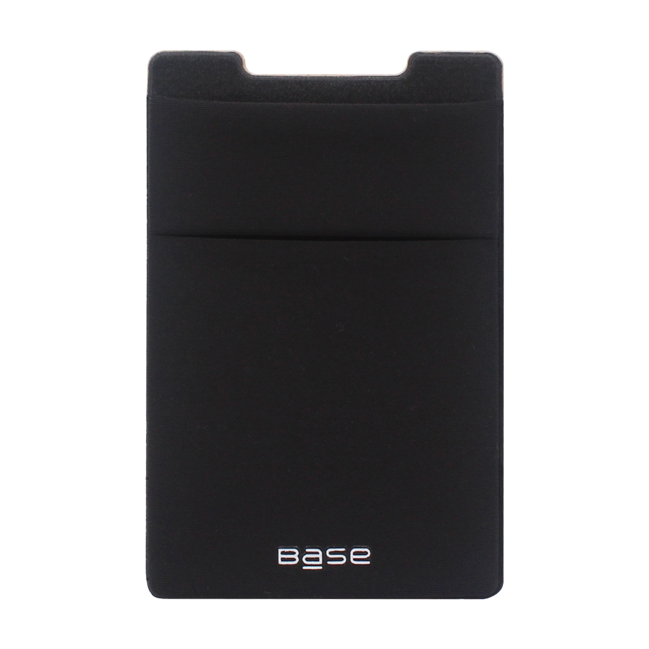Adhesive Phone Wallet Card Holder - Black