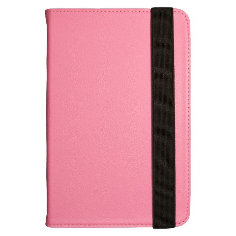 Base Universal Leather Pouch For 10" Tablets - Pink