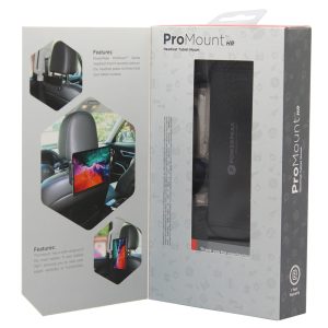PowerPeak ProMount Car Headrest for Tablets {5.25" to 12" Inch}
