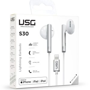 iPhone Earbuds with Lightning Connector MFi Certified