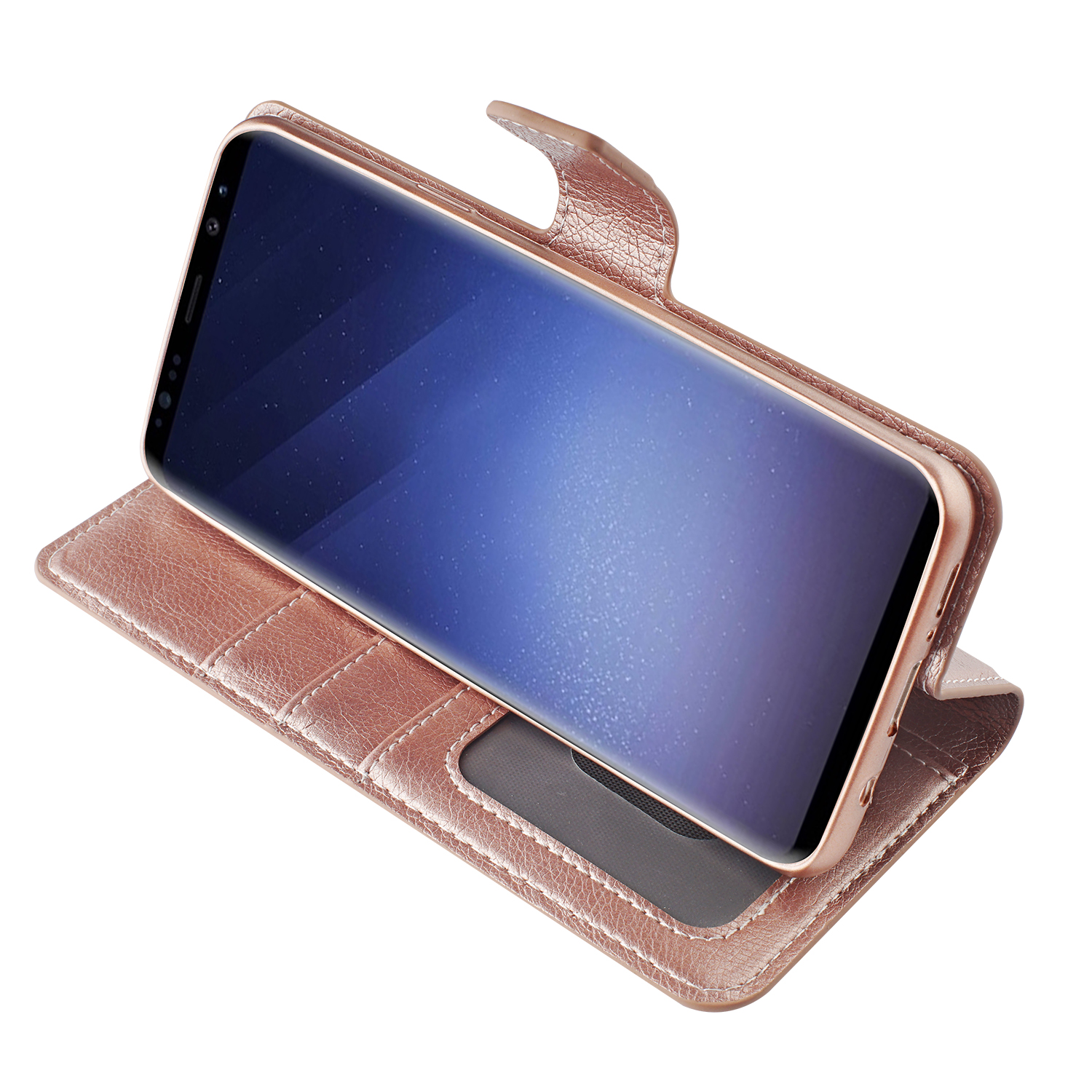 Base Folio Exec Wallet Case Samsung Galaxy S9 Plus - Rose