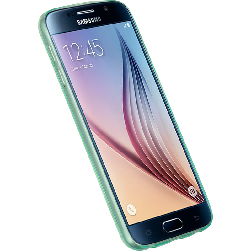 Base Samsung Galaxy S6 Ultra Slim Bumper Back - Teal