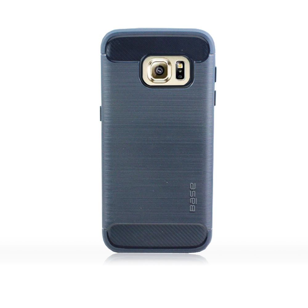 Base ProSlim - Sleek Brushed Protective Case for Samsung Galaxy S7 - Navy Blue