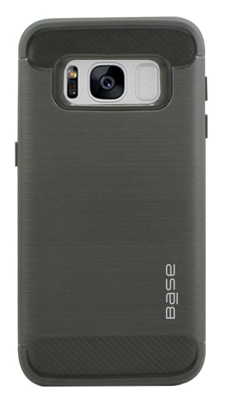 Base ProSlim - Sleek Brushed Protective Case for Samsung Galaxy S8 - Grey