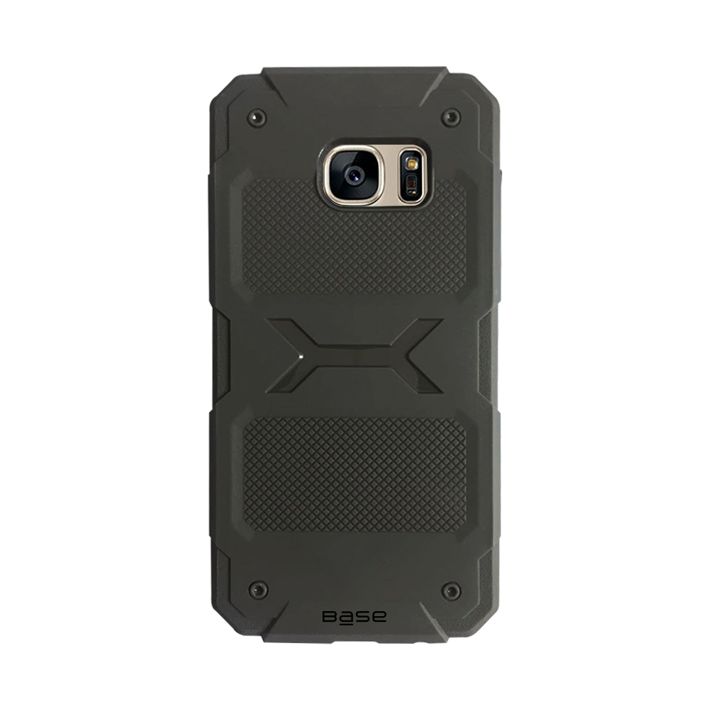 Base ProTech - Rugged Armor Protective Case for Samsung Galaxy S7 - Grey