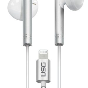 White Lightning Earbuds Connector for iPhone X, XS iPhone 11 and 11 Pro Max iPhone 12