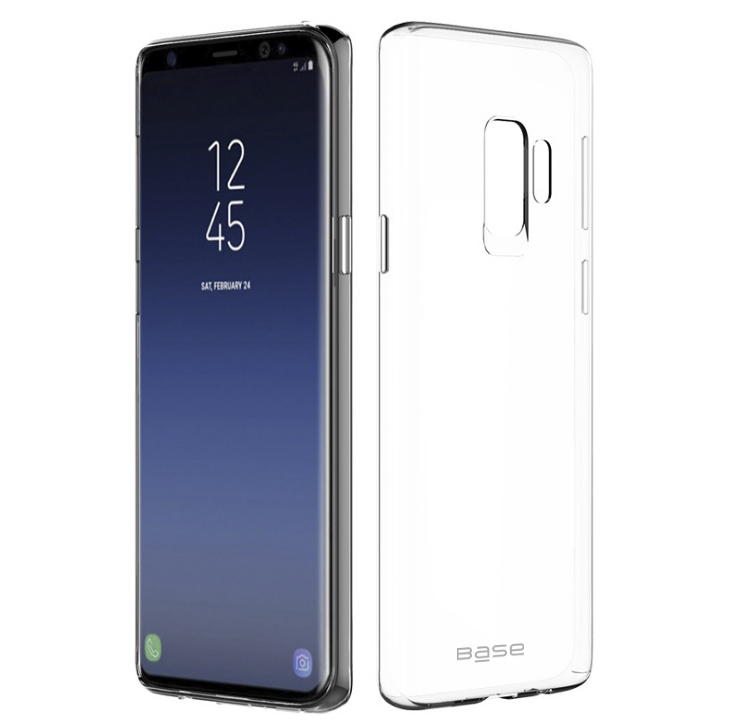 Base b-Air - Crystal Clear Slim Protective Case for Samsung Galaxy S9