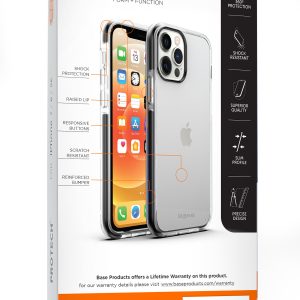 iPhone 12 Mini (5.4) - BORDERLINE Dual Border Impact protection - Black