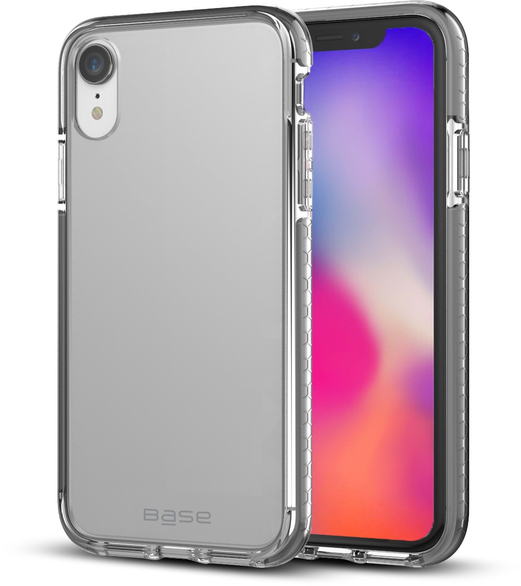 Base BORDERLINE - Dual Border Impact protection For iPhone XR - BLACK