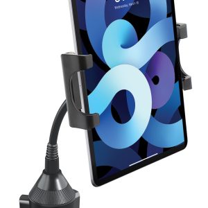 PowerPeak ProMount  2-1 Tablet Car Mount Holder [13" Long Arm Goose neck Extension + Cup Holder option]  for 5.25" - 11" inch Tablets