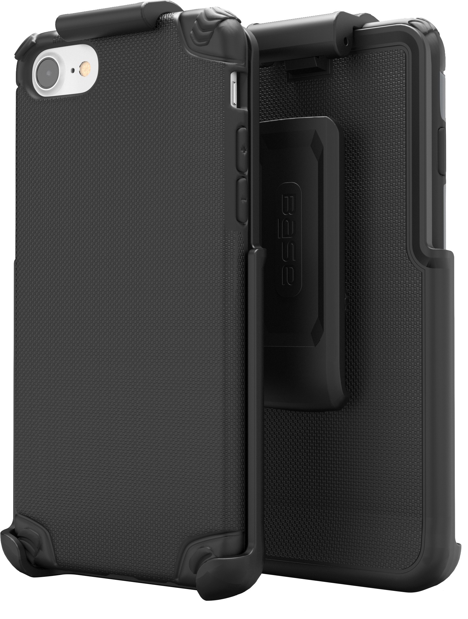 Base ProTech - Case & Holster Combo for iPhone 7/8 Plus - Black