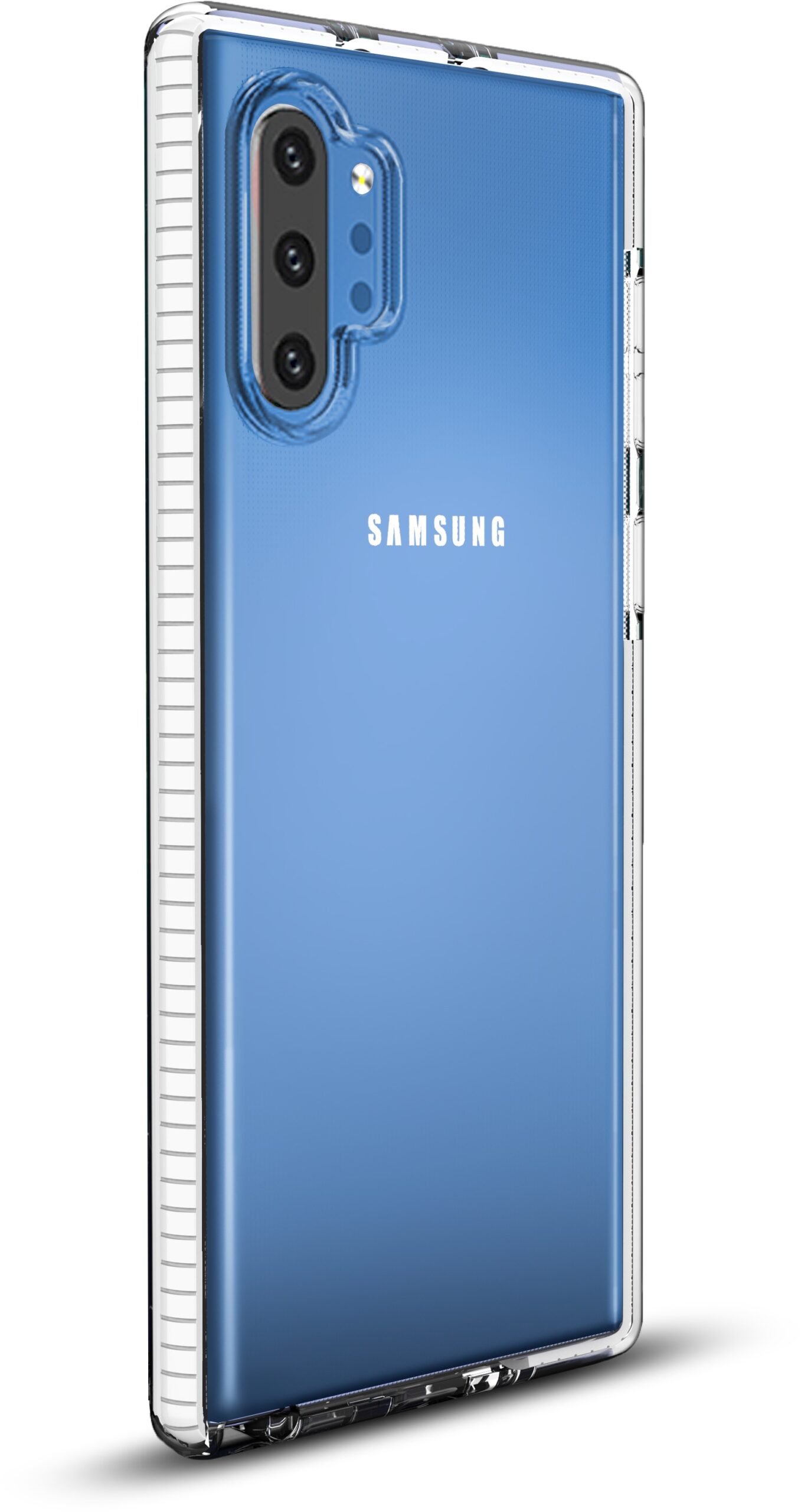 Base BorderLine - Dual Border Impact Protection For Samsung Note 10 Plus -White