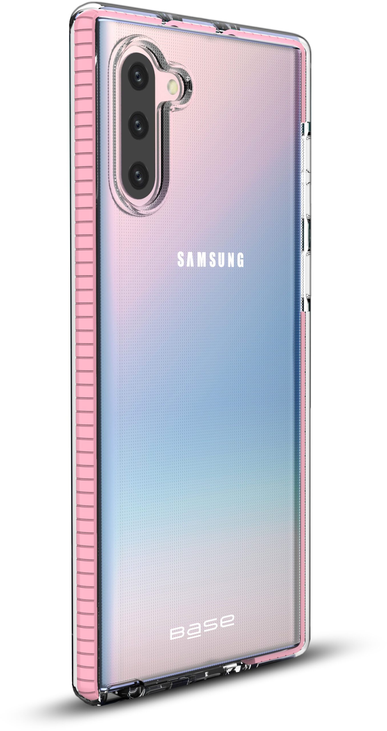 Base BorderLine - Dual Border Impact Protection For Samsung Note 10 - Pink