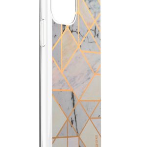 Base IPhone 11 PRO (5.8)- Marble Luxury Shockproof Cover Case - White