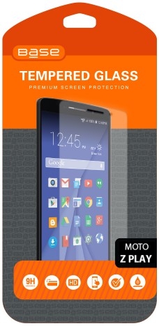 Base Premium Tempered Glass Screen Protector for Moto Z Play