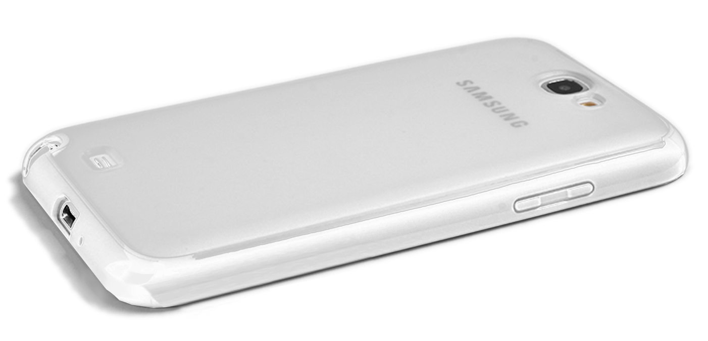 Base Samsung Note 2 / N7100 Premium Bumper Back - White
