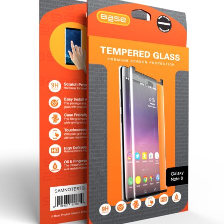 Scheermes agentschap Panter Base Tempered Glass Screen Protector for Galaxy Note 8 - Power Peak